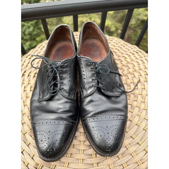 Allen Edmonds Men’s Sanford Dress Shoes Size 9 Leather Made In USA Black main image 6